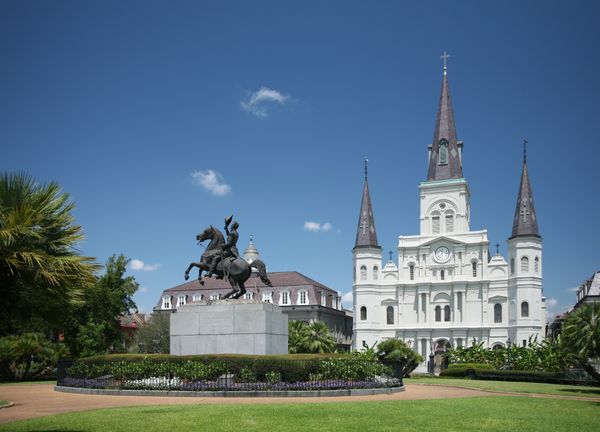 A picture of Jackson Square